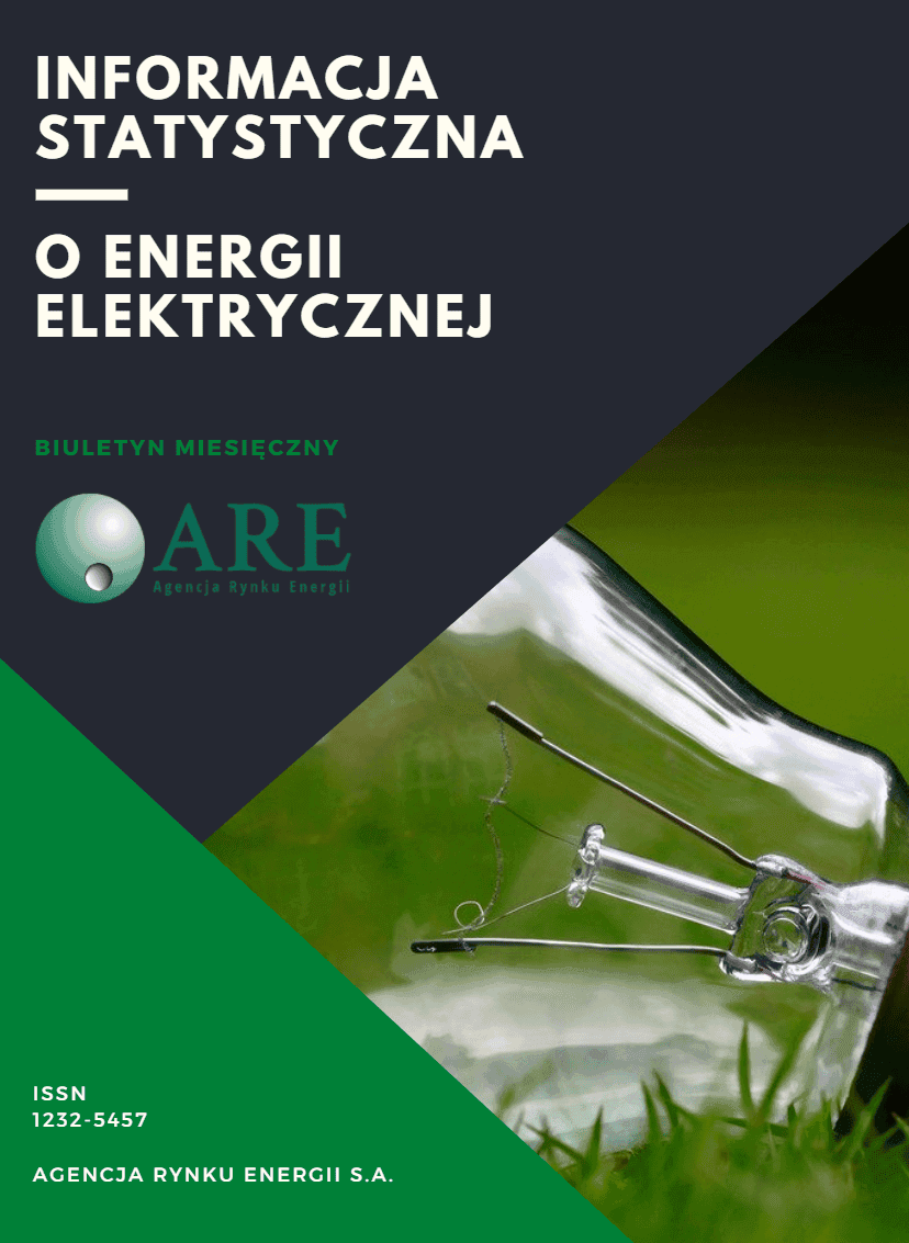 INFORMACJA STATYSTYCZNA O ENERGII ELEKTRYCZNEJ