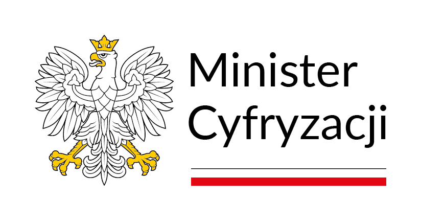 Logo: Ministerstwo.Cyfr