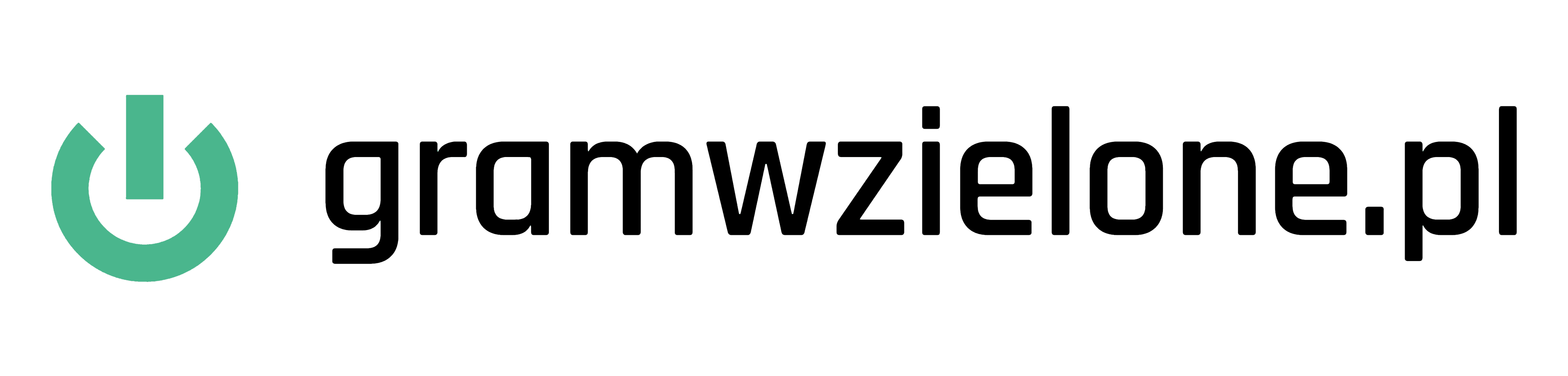 Logo: Gram w zielone