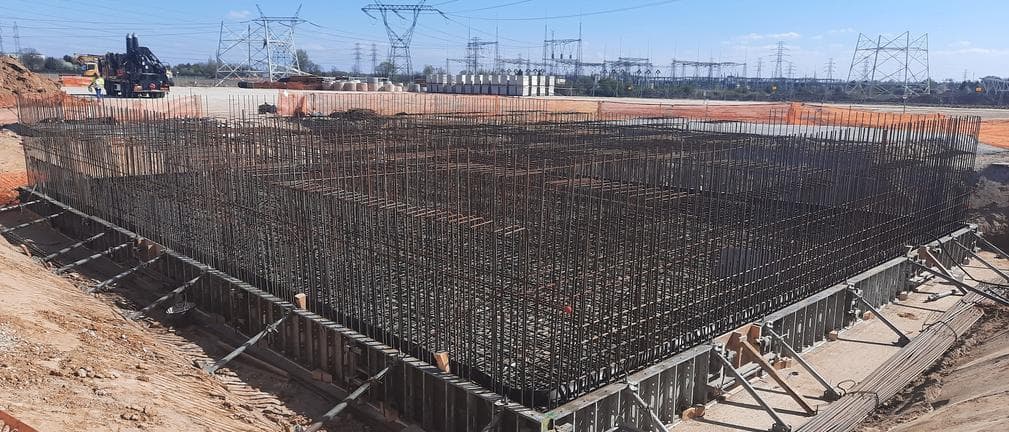 Wiosenny meldunek z budowy stacji 400/110 kV Rokitnica